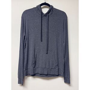 JOAH BROWN Charcoal Bungalow Hoodie, Pouch Pocket, One Size